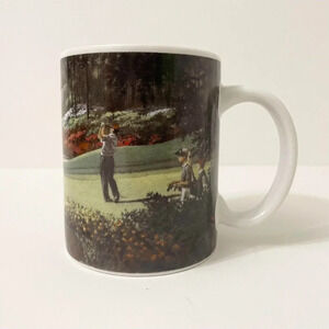 2003 The  Approach D R Laird Print Collector Coffee Mug Tea Cup Golf